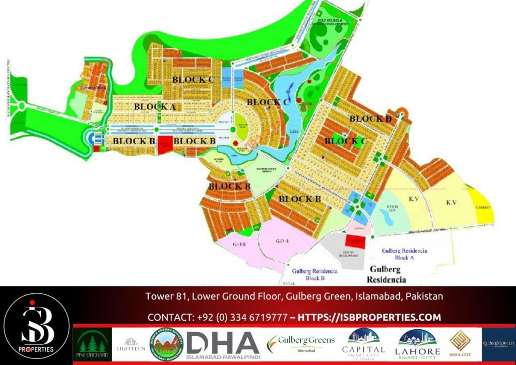 Gulberg Green Islamabad Master Plan